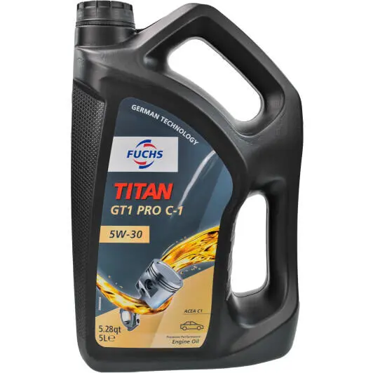 Моторное масло Fuchs Titan GT1 Pro C-1 5W-30 5 л (602007728) Моторное масло Fuchs Titan GT1 Pro C-1 5W-30 5 л (602007728)