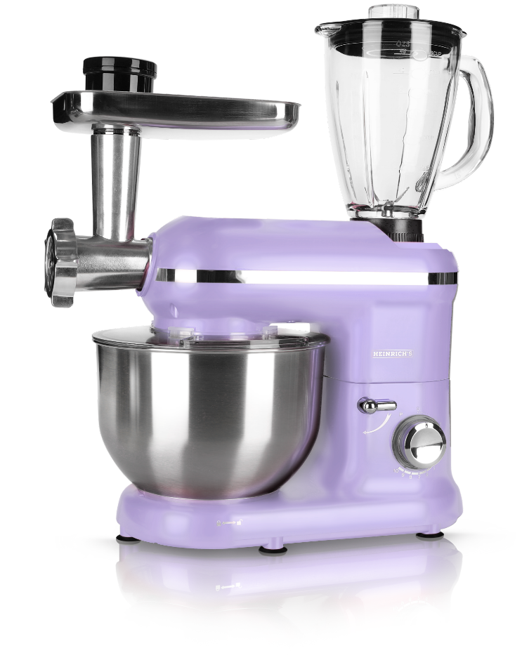 Кухонный комбайн HEINRICH'S HKM 5262 Lila 3в1 (62431_FIOLETOWY12)