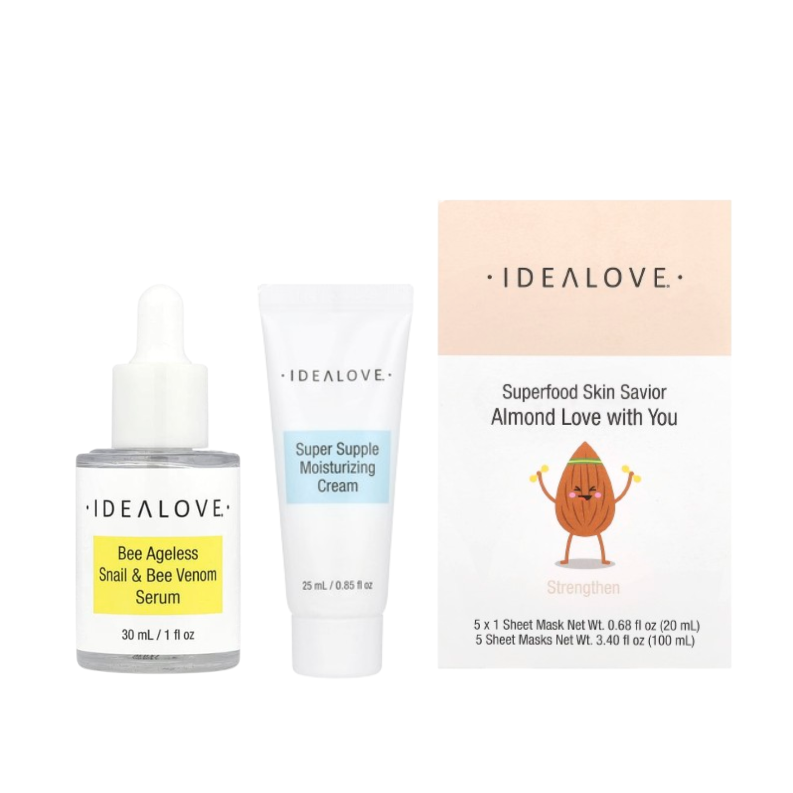 Набор средств косметики Idealove для ежедневного ухода 3 пр. (30590088)