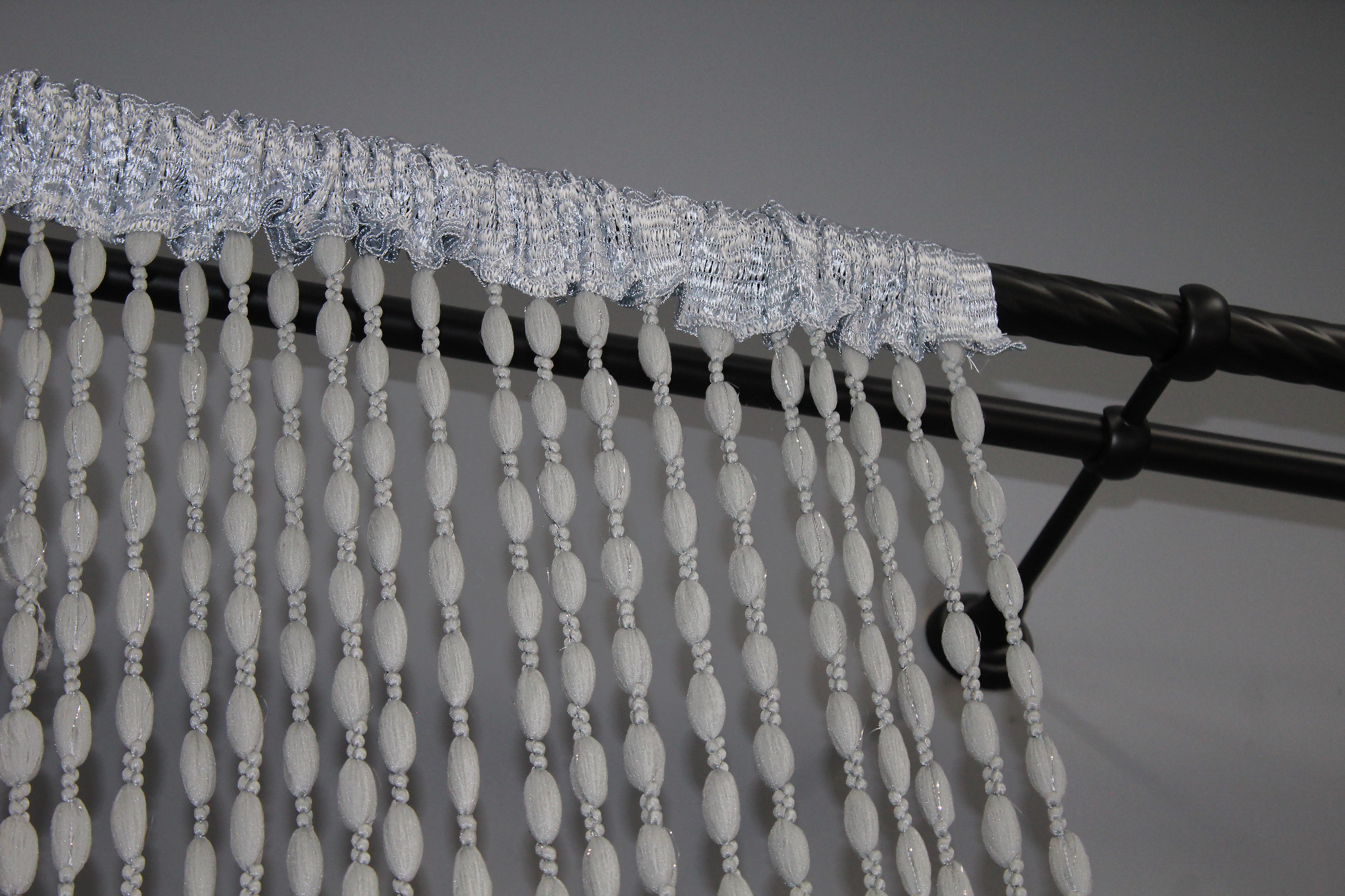 Шторы-нити шинилл с люрексом 300х300 см Серый (61-045) - фото 8 Шторы-нити шинилл с люрексом 300х300 см Серый (61-045) - фото 8