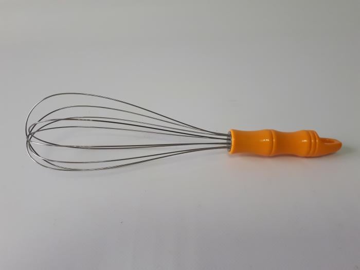Венчик кулинарный из нержавеющей стали с пластиковой ручкой 29,5 см (16904)