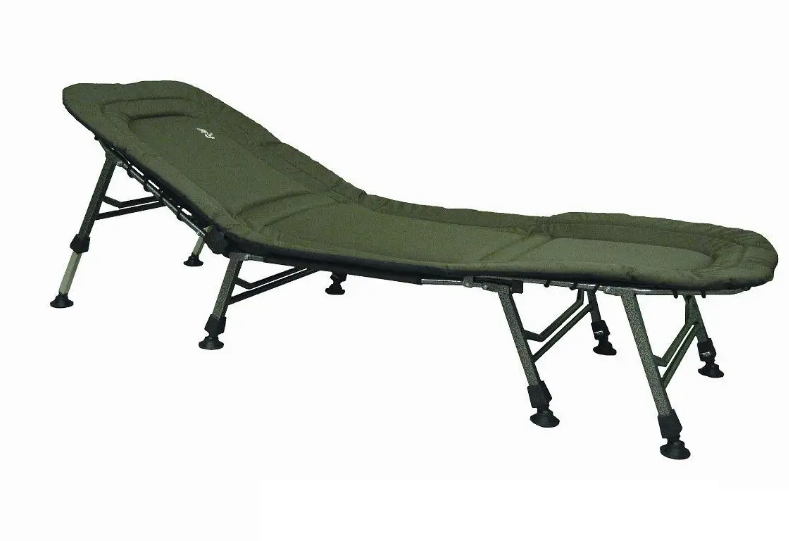 Розкладушка-ліжко для риболовлі та відпочинку Elektrostatyk L8 на 8 ніжок посилена