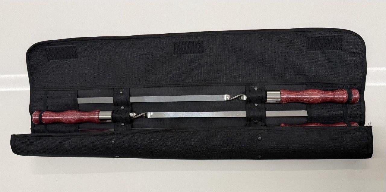 Набір шампурів із дерев’яною ручкою Smoke House - фото 2 Набір шампурів із дерев’яною ручкою Smoke House - фото 2