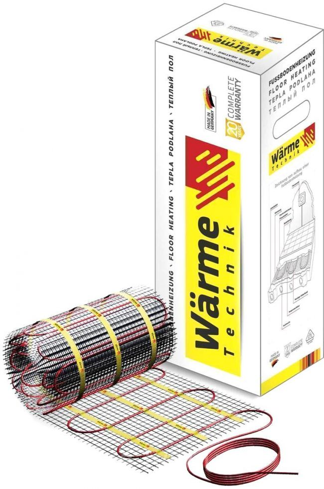 Теплый пол Twin Wärme Mat 75W 0,5 м² (TW05)