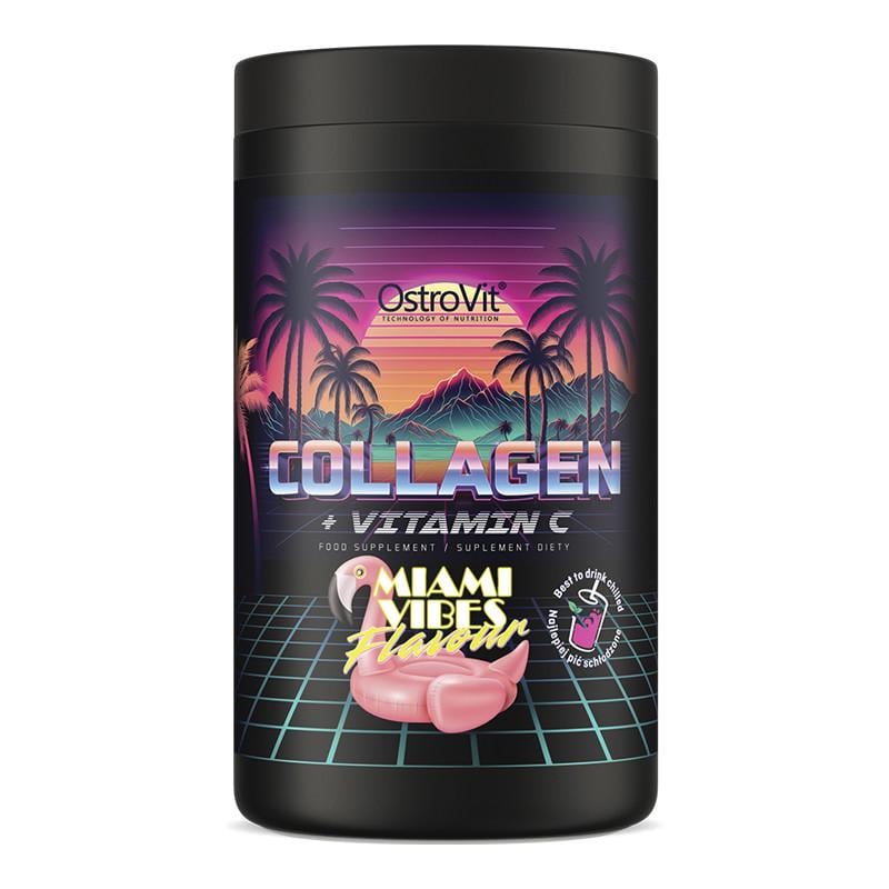 Колаген та вітамін C OstroVit Collagen/Vitamin C miami vibes 400 г (22598-01)