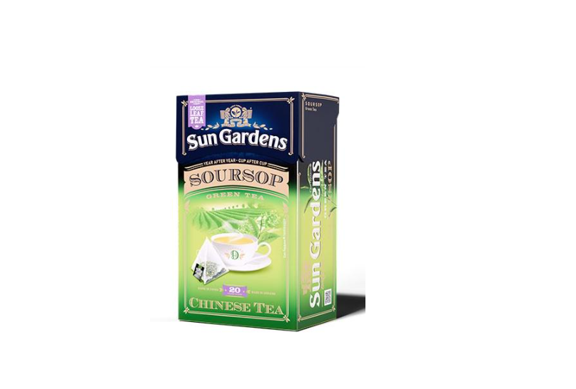 Чай зелений Sun Gardens Soursop 20 пірамідок 50 г