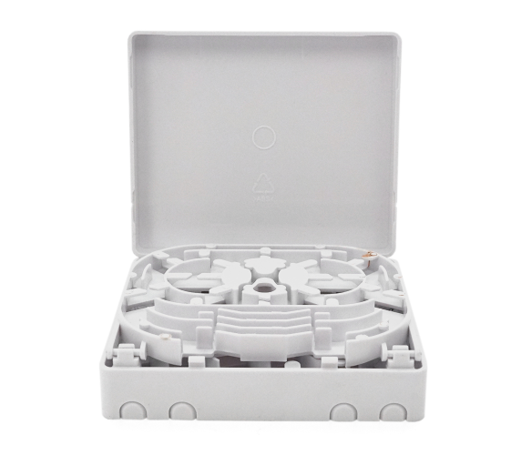 Оптоволоконная соединительная коробка Merlion ML-OP-F226 SC/LC/FC 4 волокна ABS White (ML-OP-F226)