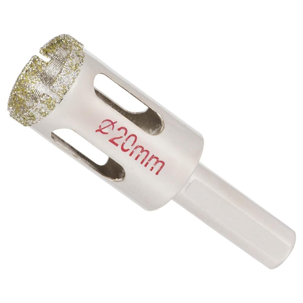 Коронка алмазна Sigma з кераміки та скла ø 20 мм (1541201)