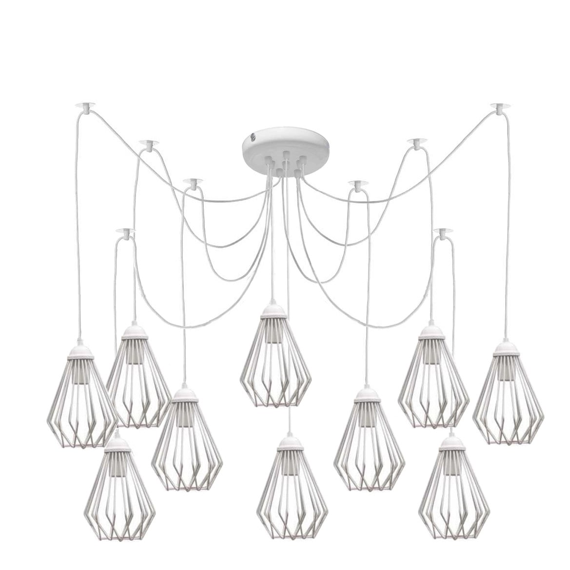 Люстра-паук MSK ELECTRIC Silvia NL 05371-10 W Люстра-паук MSK ELECTRIC Silvia NL 05371-10 W