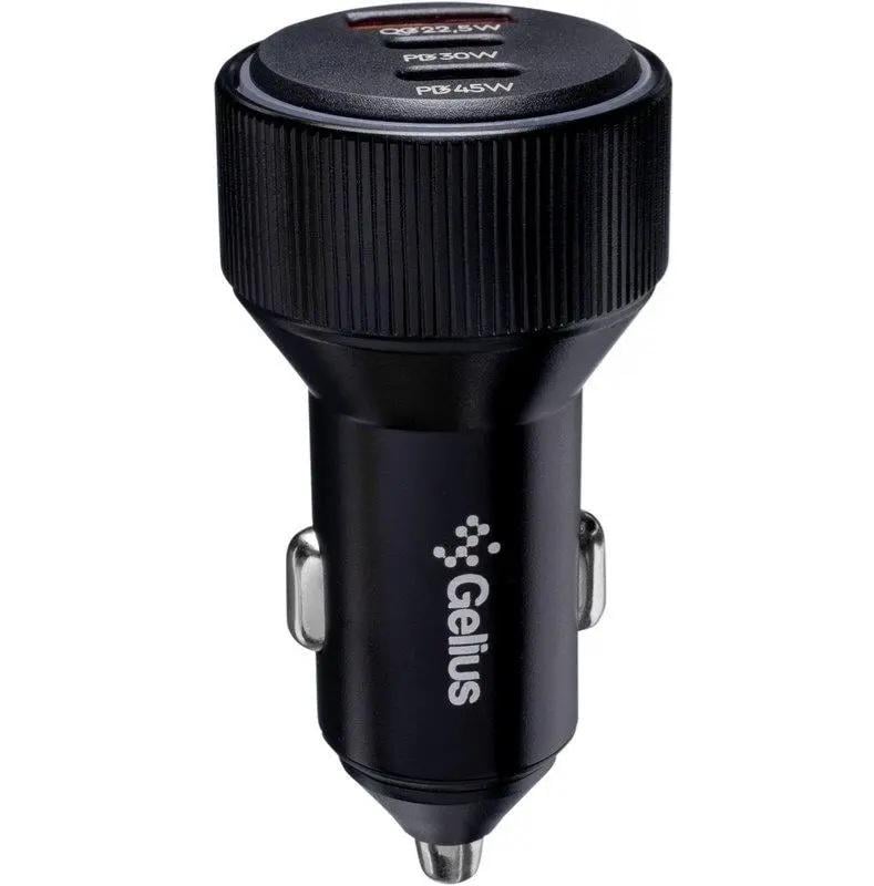 Автомобільний зарядний пристрій Gelius PowerRide GP-CC011 1USB/2Type-C 60W Black (101283) Автомобільний зарядний пристрій Gelius PowerRide GP-CC011 1USB/2Type-C 60W Black (101283)