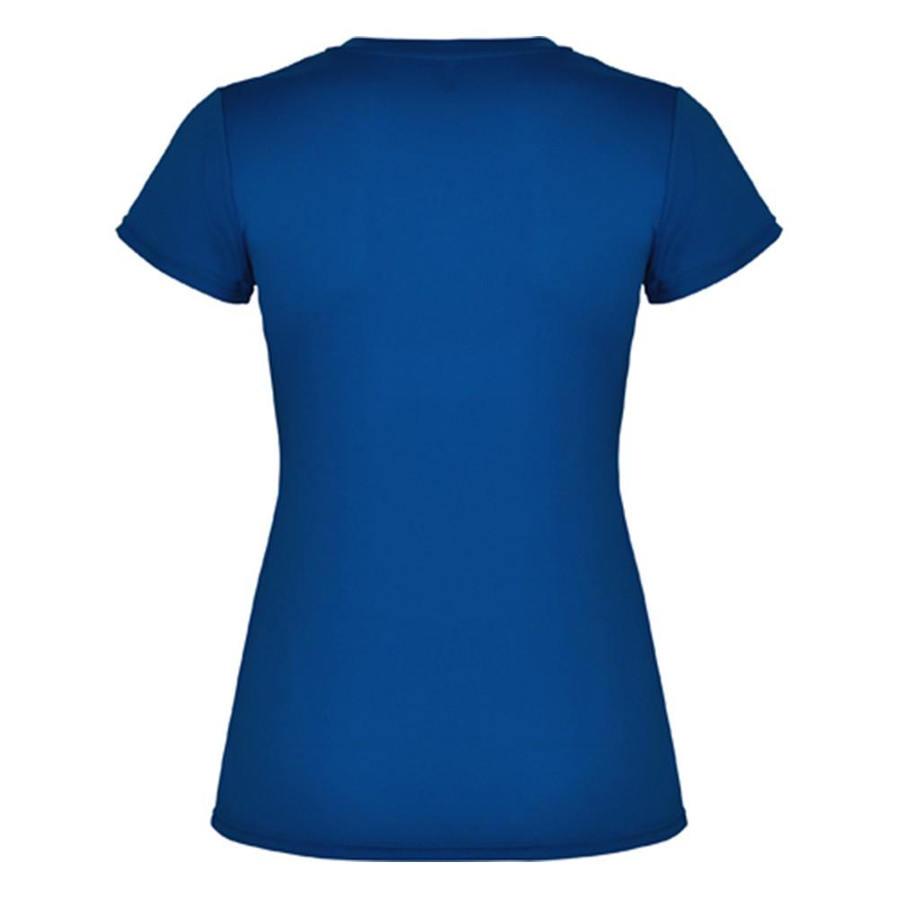 Футболка женская Roly Montecarlo для спорта L Ярко-синий - фото 4 Футболка женская Roly Montecarlo для спорта L Ярко-синий - фото 4