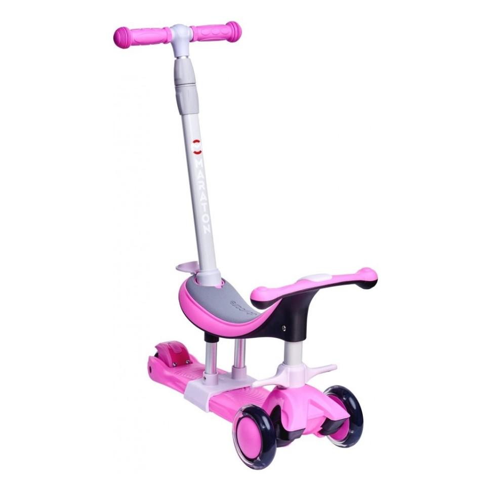 Самокат Maraton Credo II G 5in1 Рожевий (426835)