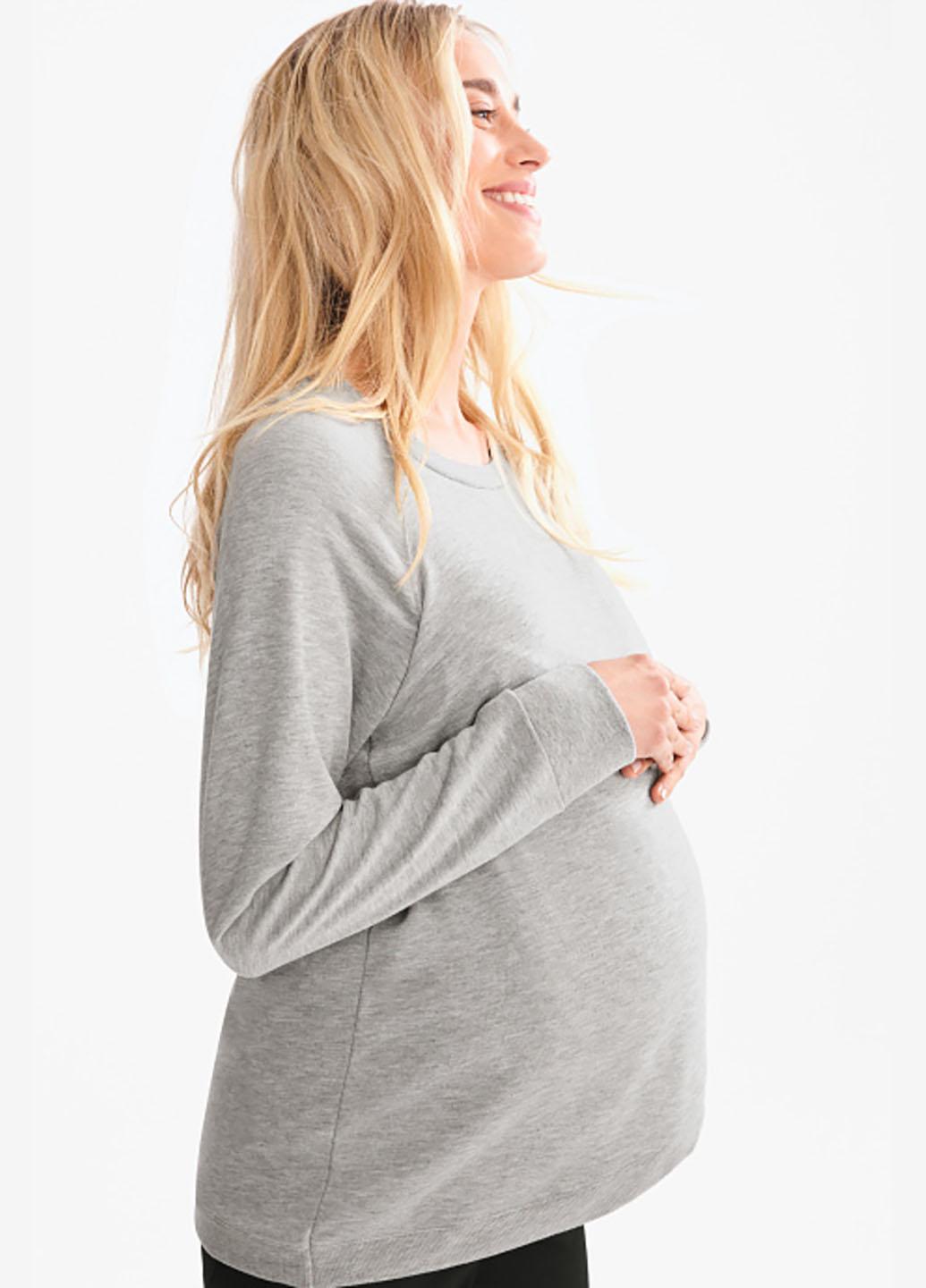 Світшот для вагітних C&A L Сірий (2071258b48)
