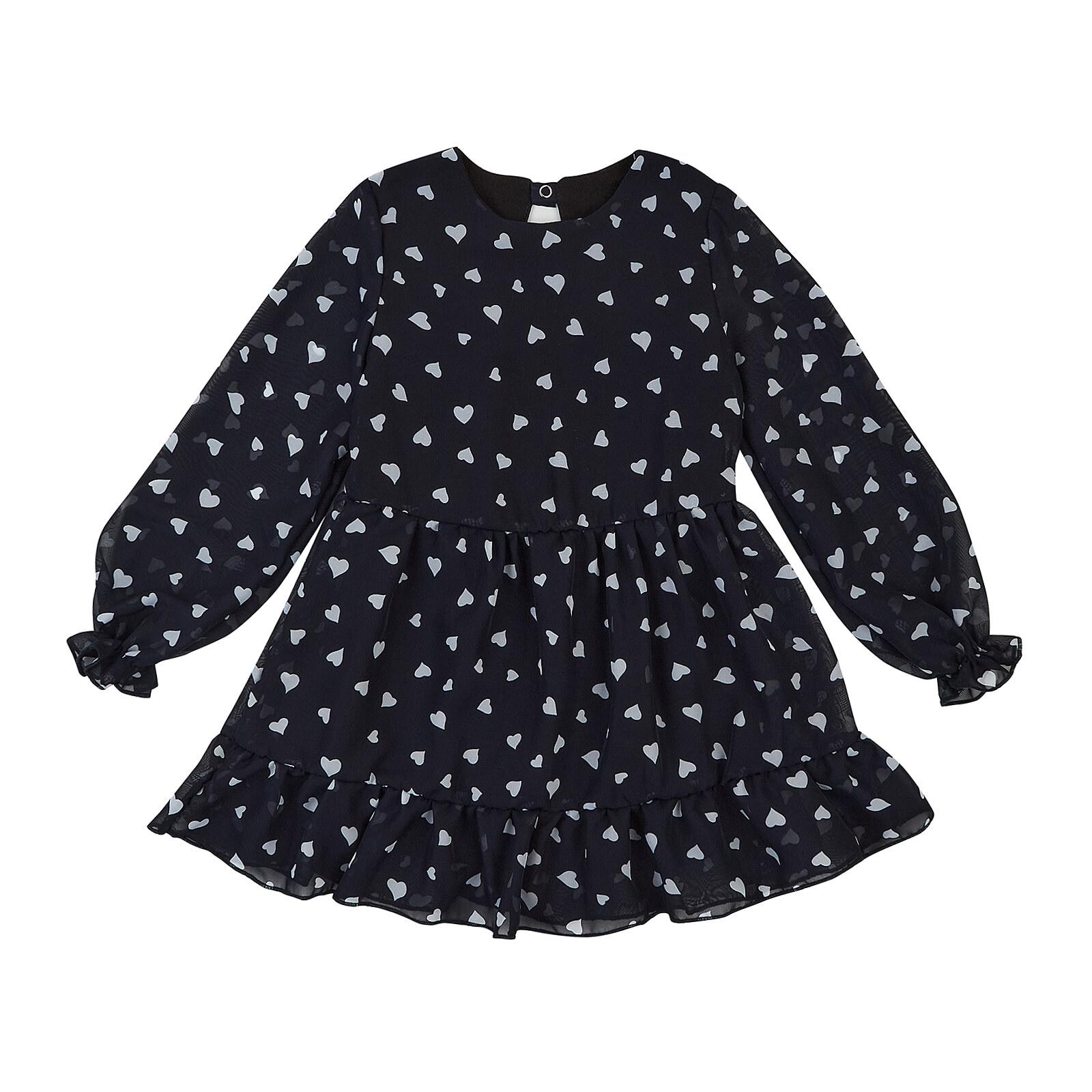 Сукня дитяча з довгим рукавом ЛяЛя р. 116 Синій (15ШФ119)