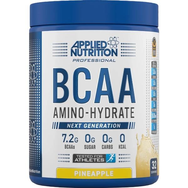 Аминокислота BCAA для спорта Applied Nutrition Bcaa Amino Hydrate Ананас 450 г 32 порций (000021750)