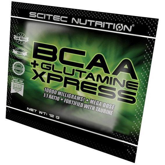 Амінокислота BCAA для спорту Scitec Nutrition BCAA+Glutamine Xpress 12 г 1 порція Citrus Mix