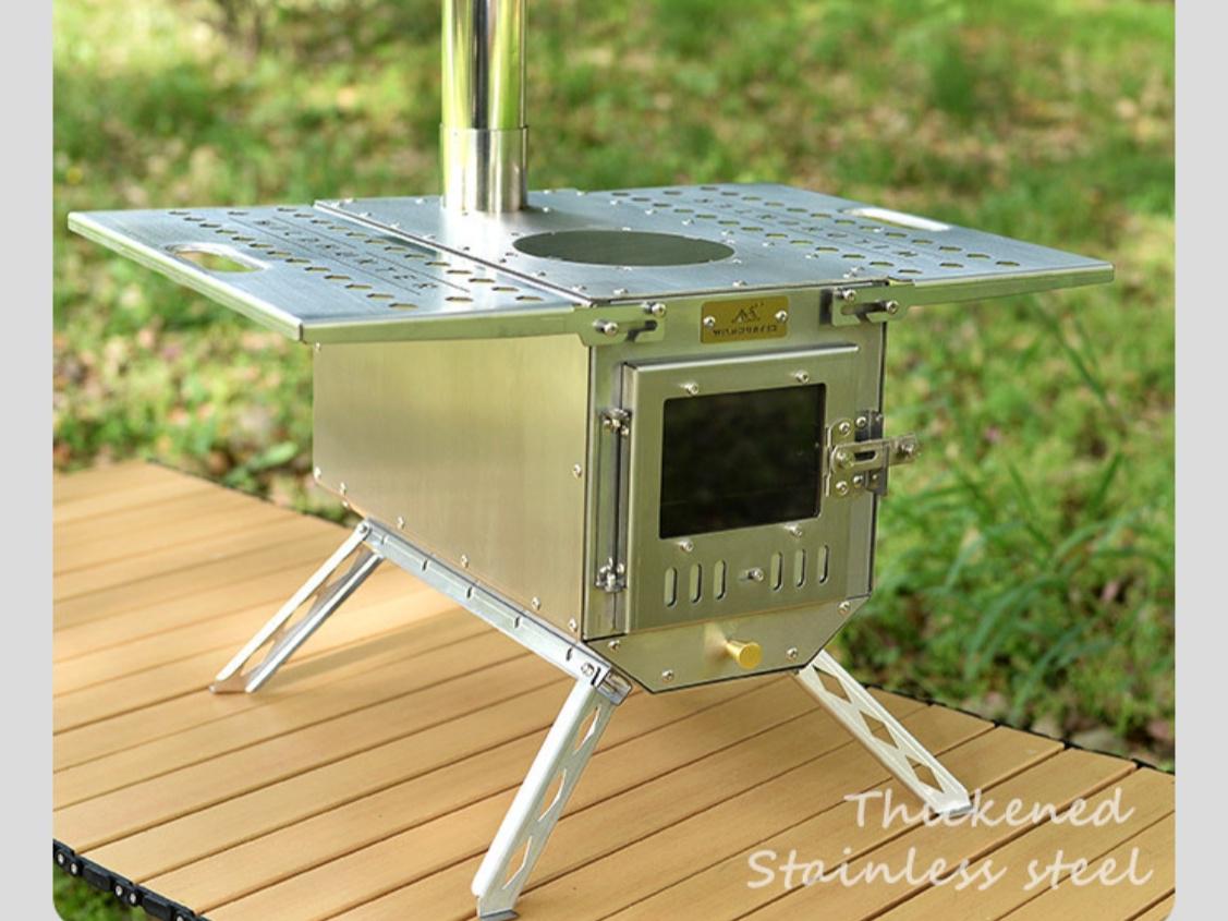 Піч дров'яна для намету Optima з нержавіючої сталі (GВ-400) - фото 5 Піч дров'яна для намету Optima з нержавіючої сталі (GВ-400) - фото 5