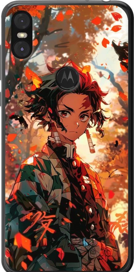 Чехол на Motorola One Tanjiro (6130t-1589-42517)