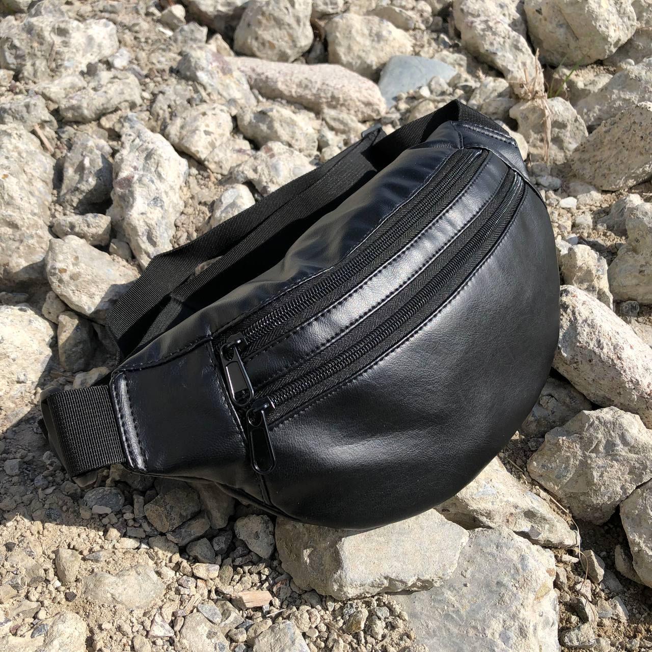 Сумка на пояс из эко-кожи Черный - фото 30 Сумка на пояс из эко-кожи Черный - фото 30