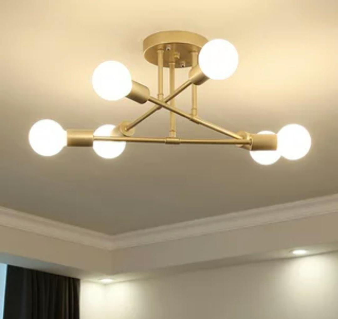 Люстра Спутник Золотой (13802708) - фото 6