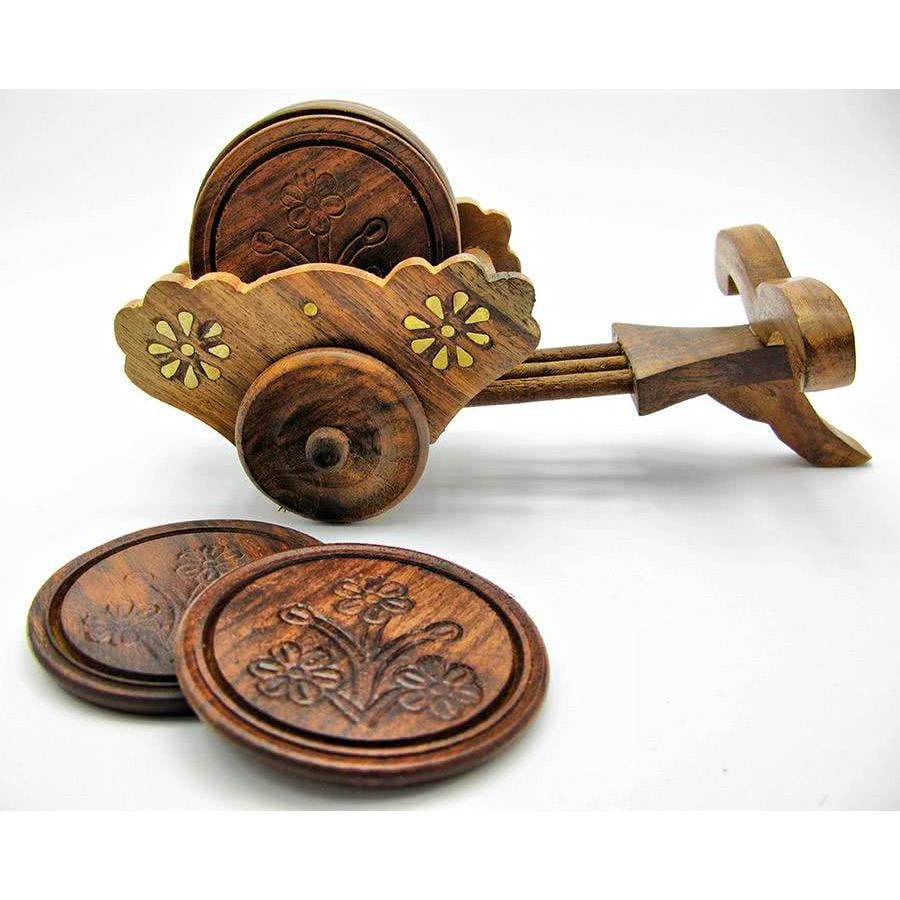 Підстаканник Віз 21х10,5х9 cм Рожеве дерево (22627)