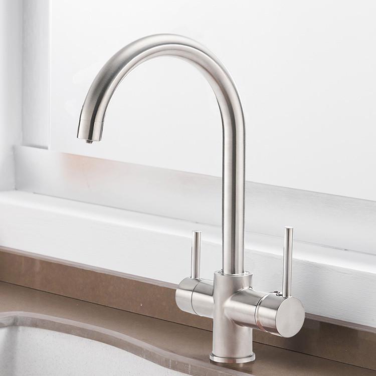 Змішувач для кухні WanFan Нікель (1801953798)