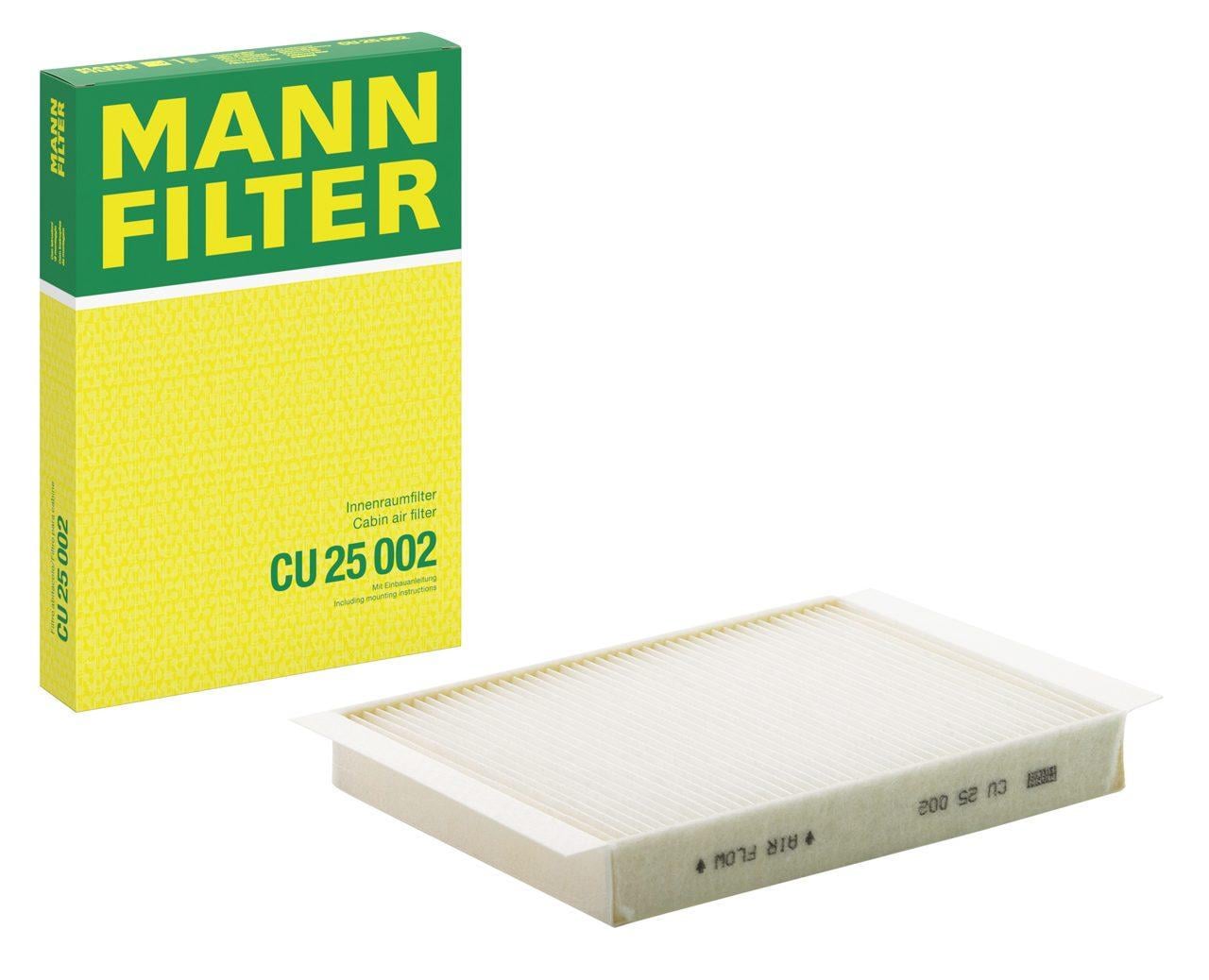 Фильтр салона воздушный Mann-Filter (CU25002)