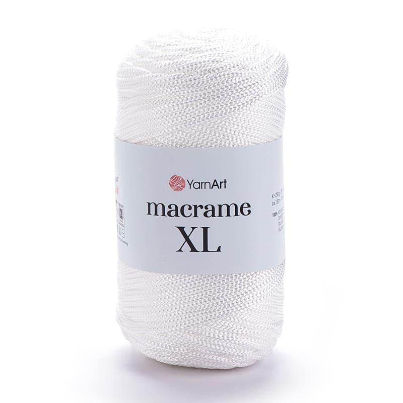 Пряжа YarnArt Macrame XL 154 Белый