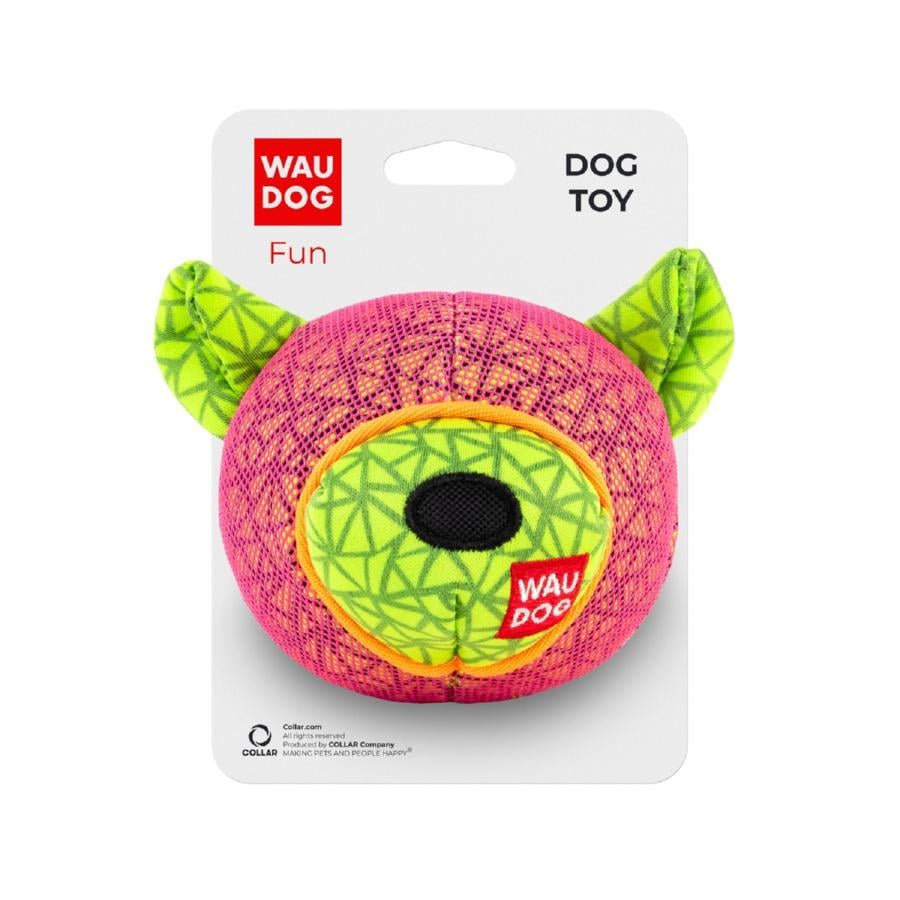 Игрушка для собак Waudog Fun Медведь 12х11 см Розовый