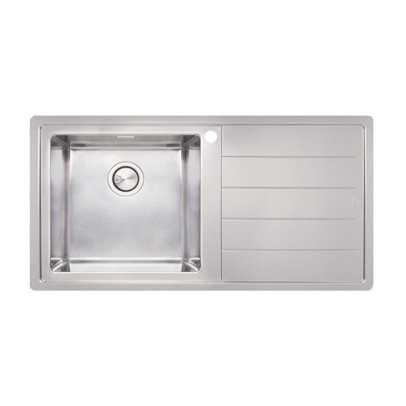 Мойка для кухни Apell Linear Plus LNP1001FRBC 1000x500 мм матовая 0,9 мм (62748)