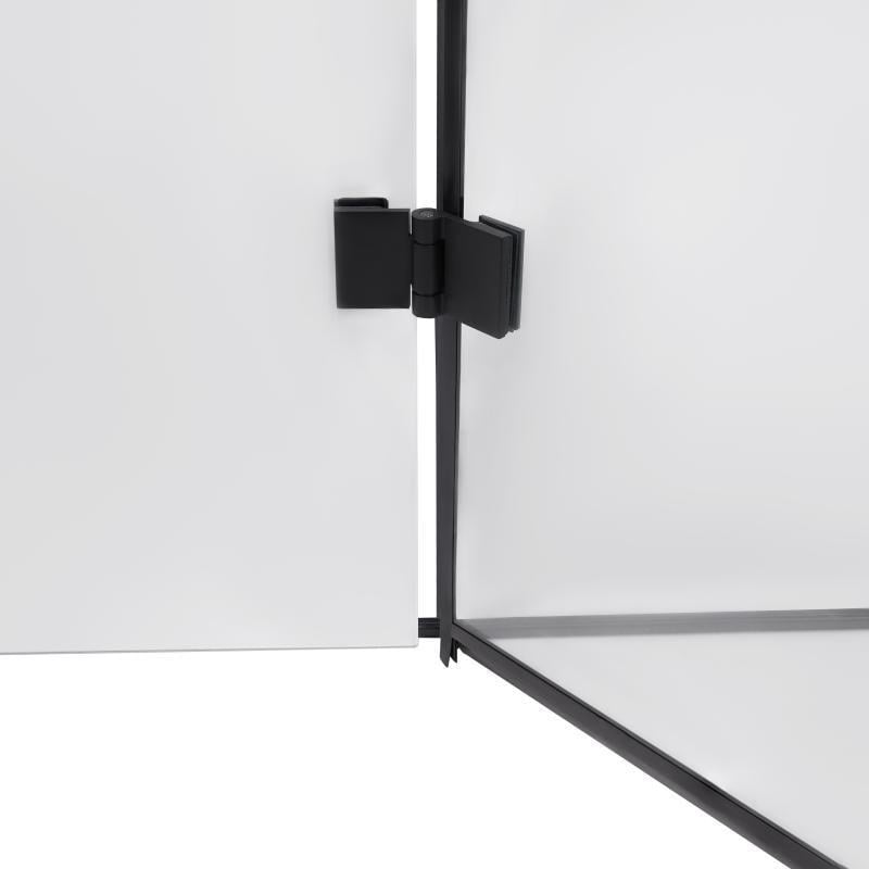 Душова кабіна Qtap Capricorn BLA1099SC6 90x90 см скло Clear 6 мм покриття CalcLess без піддону (46774) - фото 5