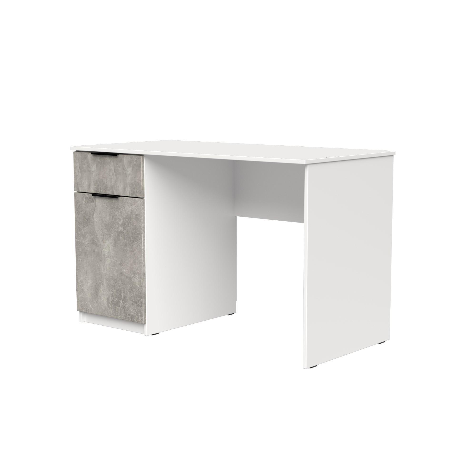 Стол письменный СП3 1Я1Д SENAM 750х1100х600 мм корпус ДСП Белый фасад ДСП Ателье светлый - фото 3