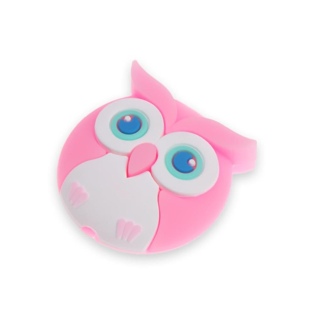 Захист кабелю від перетирання SUNROZ Animals Совушка Lightning/Type C/Micro USB (A44075)