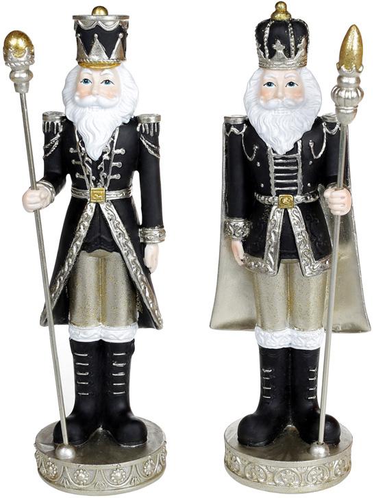 Набор статуэток Страж 8х6,5х23 см 2 шт. Черный (BD-707-721)