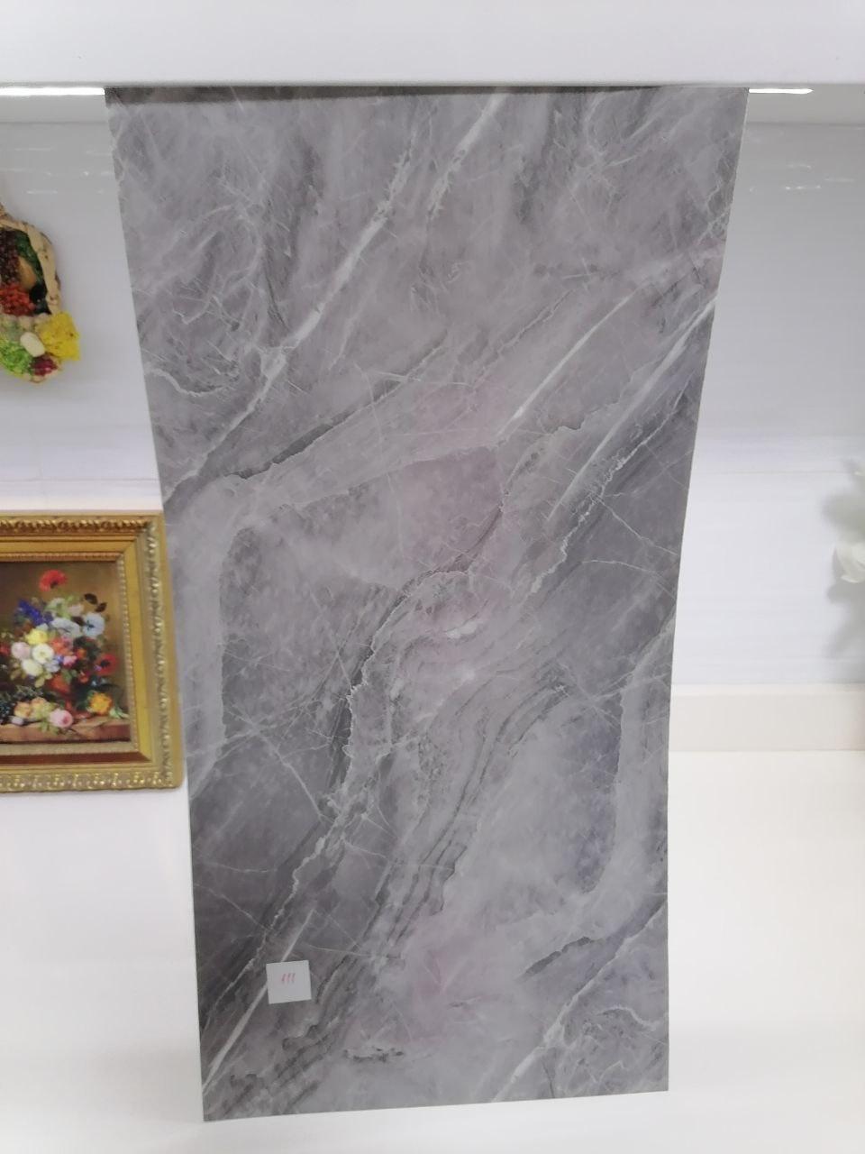 PET-панель самоклеющаяся глянцевая 600х300х2,5 мм Кварцевый серый (VN3-146) - фото 2 PET-панель самоклеющаяся глянцевая 600х300х2,5 мм Кварцевый серый (VN3-146) - фото 2