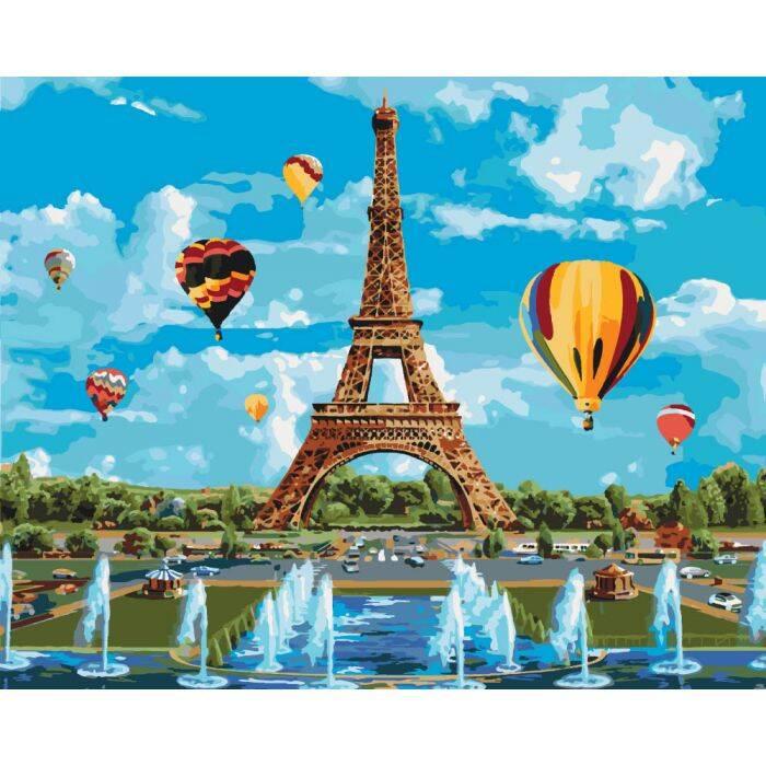 Картина за номерами Ideyka Міський пейзаж Місто кохання 40х50 см (2824224198) Картина за номерами Ideyka Міський пейзаж Місто кохання 40х50 см (2824224198)