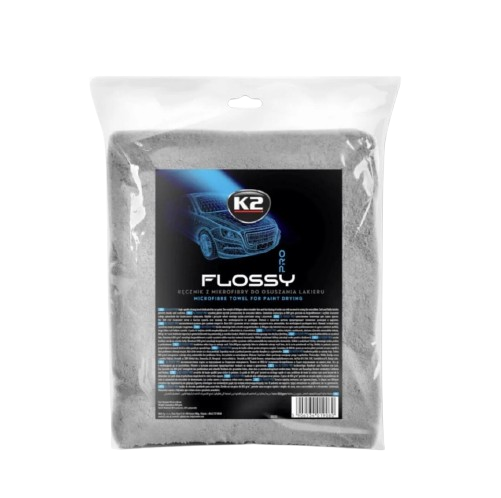 Полотенце премиальное для авто K2 Pro Flossy Microfibre 90x60 см (D0220)