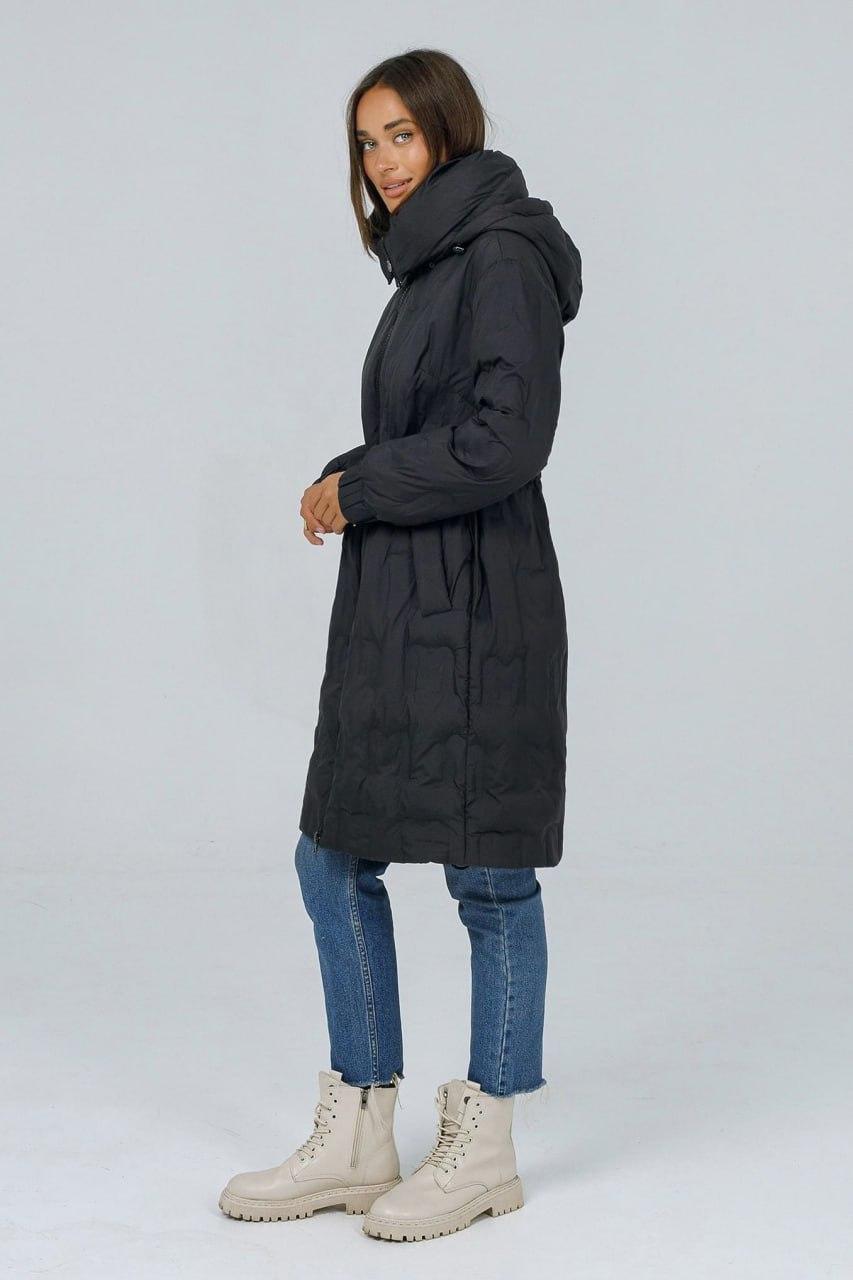 Пуховик 9008a р. 44 Чорний - фото 4 Пуховик 9008a р. 44 Чорний - фото 4