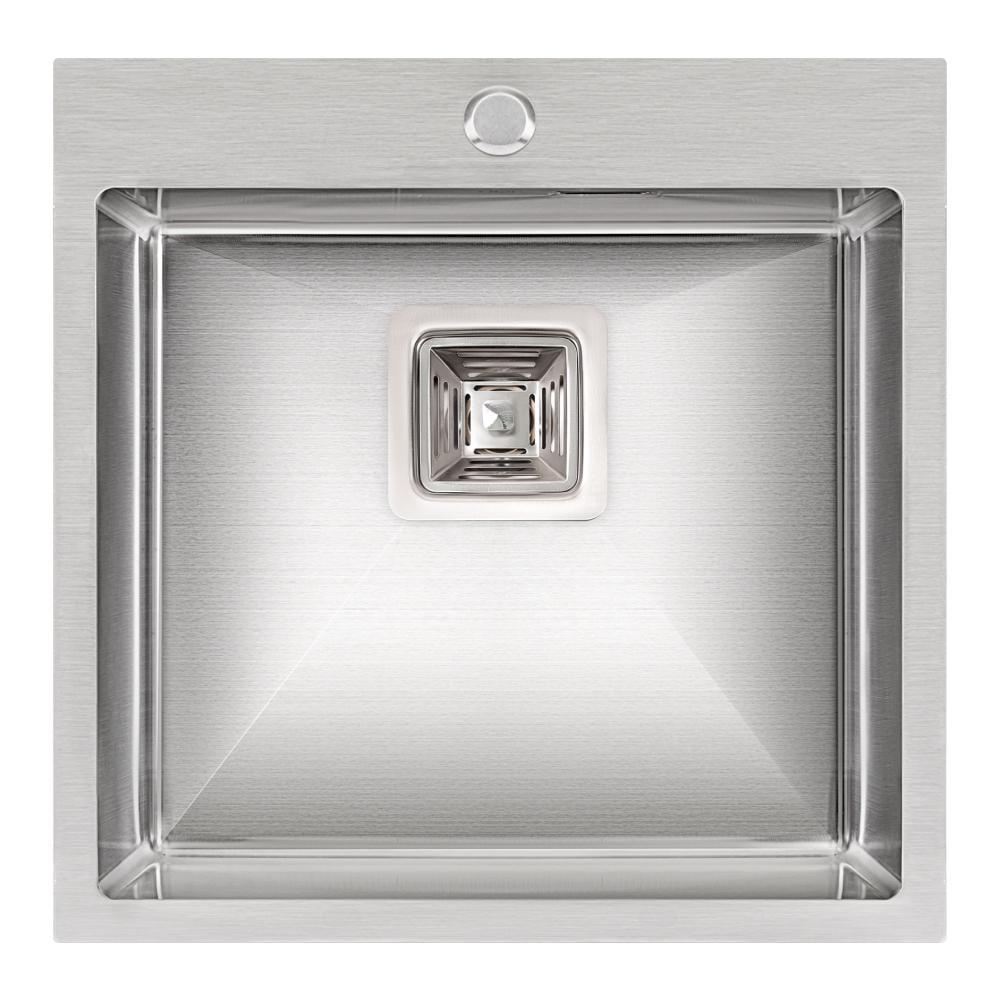 Мойка для кухни Qtap DK5050 2,7/1,0 мм Satin (QTDK50502710)
