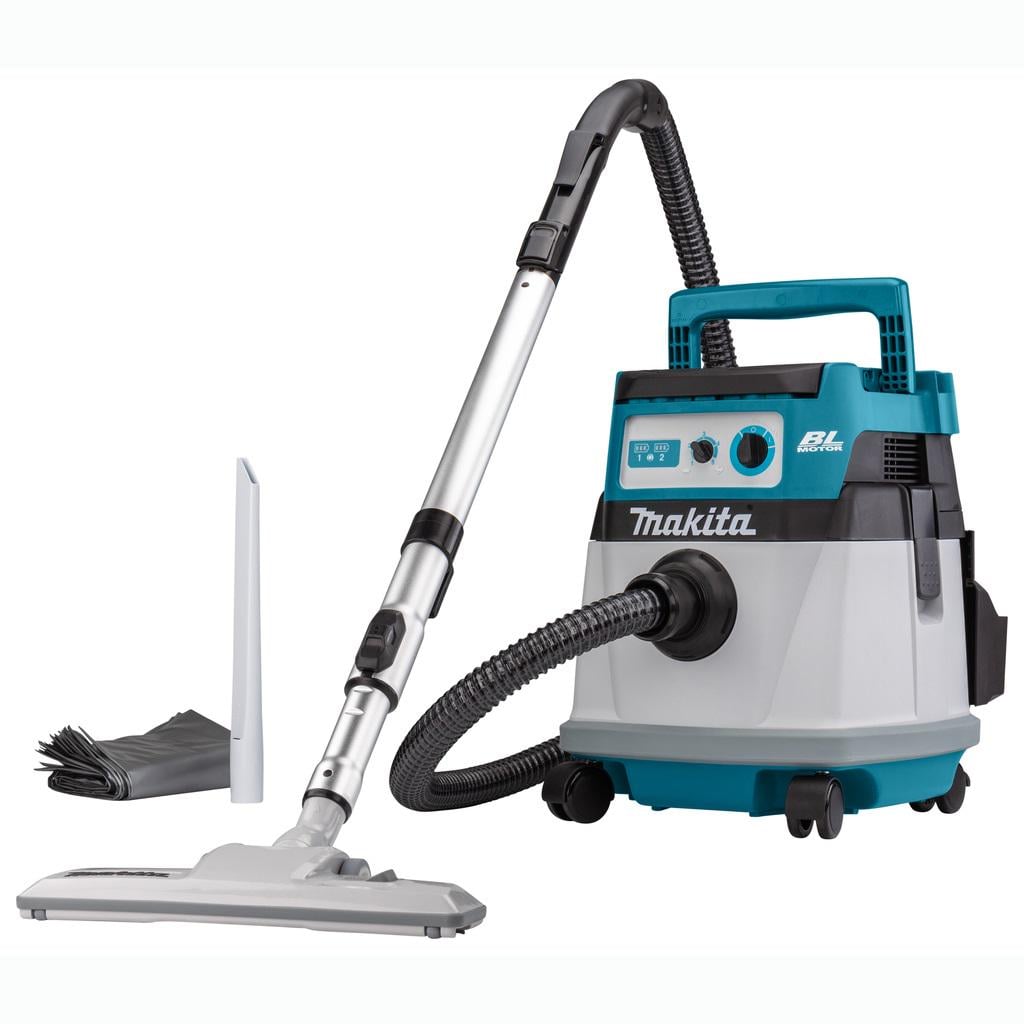 Аккумуляторный бесщеточный промышленный пылесос Makita DVC155LZX2 LXT 18В+18В строительный электрический ручной (4205) Аккумуляторный бесщеточный промышленный пылесос Makita DVC155LZX2 LXT 18В+18В строительный электрический ручной (4205)