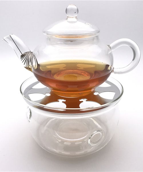 Подставка-подогреватель для заварочного чайника 120 х 70 мм, стекло - фото 3 Подставка-подогреватель для заварочного чайника 120 х 70 мм, стекло - фото 3