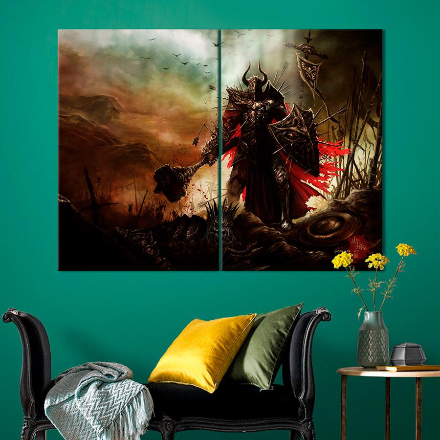Настенний декор Компьютерная игра Diablo Immortal 111x81 см (A136-2)