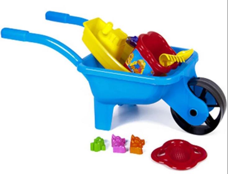 Тачка з човником KinderWay та пісковим набором (01-127)