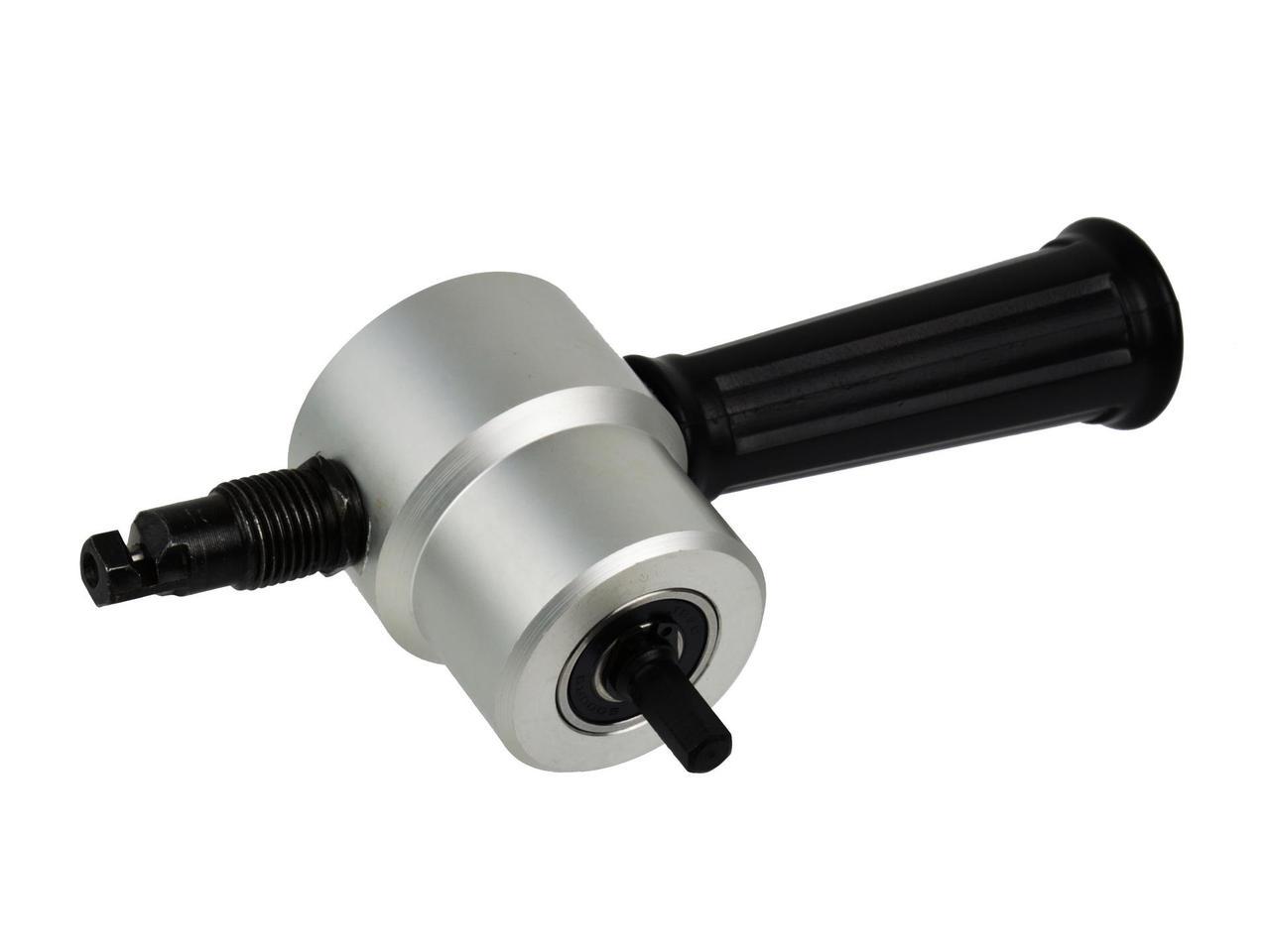 Насадка-ножиці вирубні GeKo до електродриля для різки бляхи (G81231) - фото 3 Насадка-ножиці вирубні GeKo до електродриля для різки бляхи (G81231) - фото 3