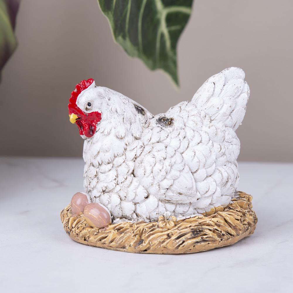 Статуэтка курица в гнезде (LI002647)