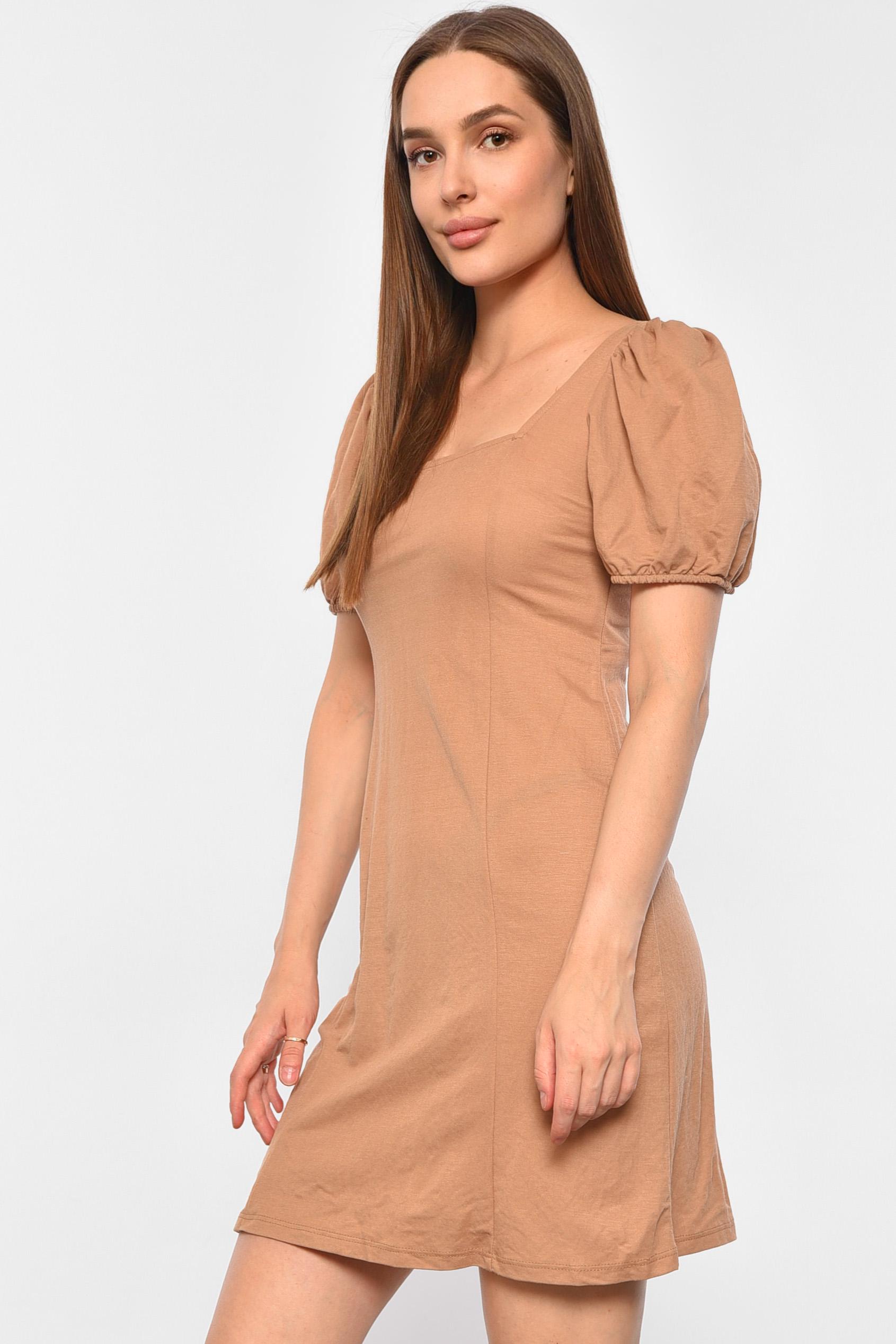 Платье женское р. 44 Бежевый (188331) - фото 2