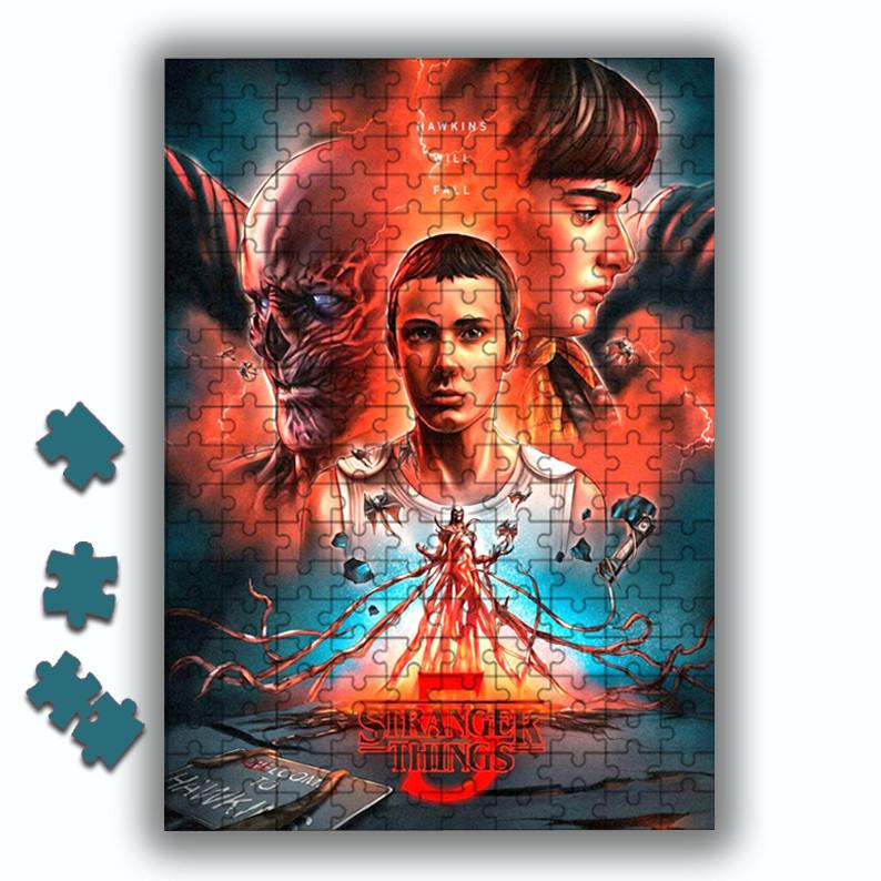 Пазл Очень странные дела Stranger Things Дивные дива 20х28 см (pazl_029)