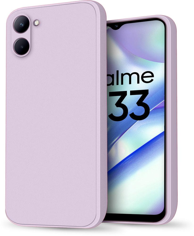 Силиконовый чехол HardCorner для Realme C33 Lilac (30667-3B)