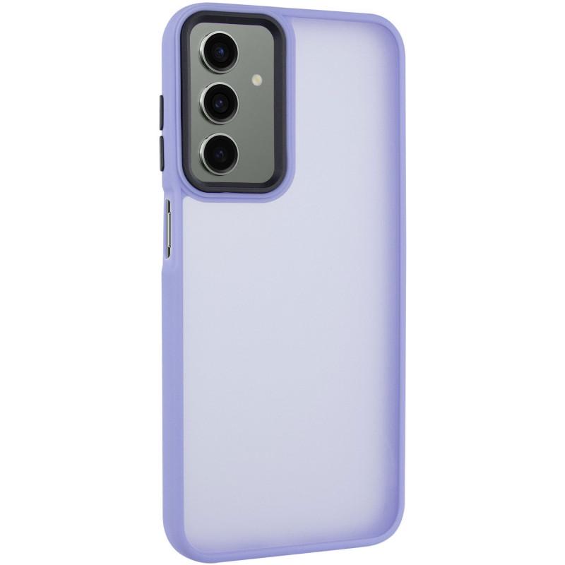Противоударный чехол TPU+PC Lyon Frosted для Samsung Galaxy A24 4G Purple