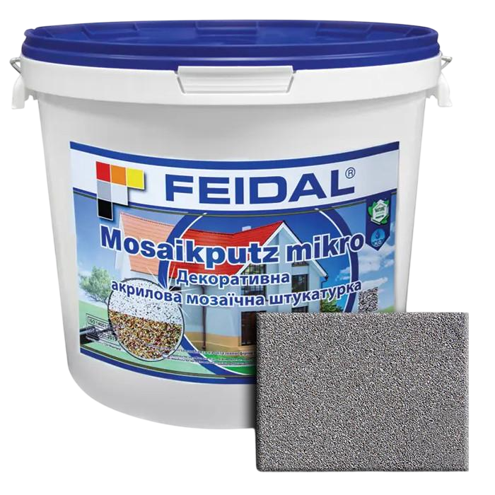Штукатурка декоративна акрилова мозаїчна Feidal Mosaikputz mikro M08 15 кг (1886455836)